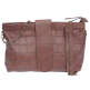 sac minima croco marron